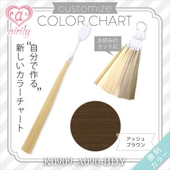 カスタマイズカラーチャート アッシュブラウン