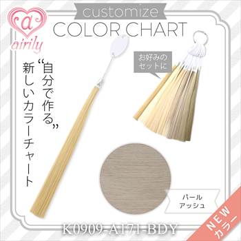 カスタマイズカラーチャート パールアッシュ