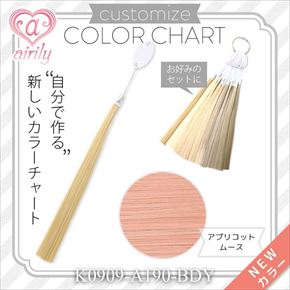 カスタマイズカラーチャート アプリコットムース