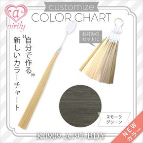 カスタマイズカラーチャート スモークグリーン