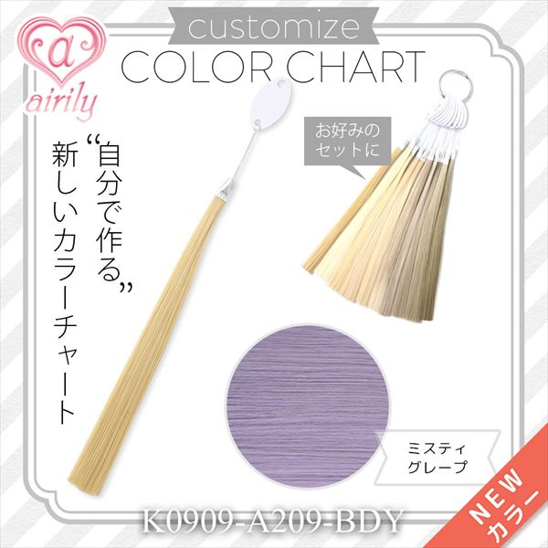 カスタマイズカラーチャート ミスティグレープ