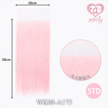 生え際パーツ(フロントレース) いちごホイップ / 幅10cm*長さ20cm