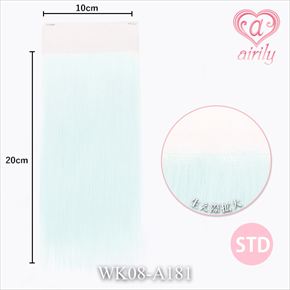 生え際パーツ(フロントレース) STD スノークリスタル / 幅10cm*長さ20cm