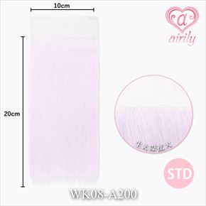 生え際パーツ(フロントレース) STD わたあめグレープ / 幅10cm*長さ20cm