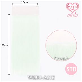生え際パーツ(フロントレース) STD ミントシャワー / 幅10cm*長さ20cm