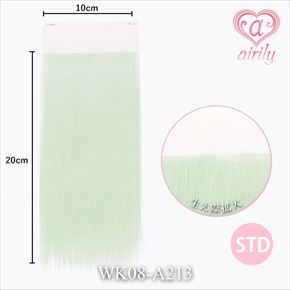 生え際パーツ(フロントレース) STD マカロングリーン / 幅10cm*長さ20cm