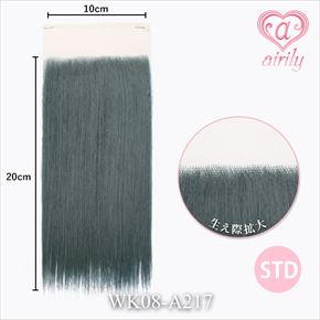生え際パーツ(フロントレース) STD ミッドナイトフォレスト / 幅10cm*長さ20cm