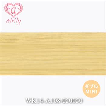 ダブル毛束 ミニ クレッセントゴールド / 幅50cm*長さ50cm