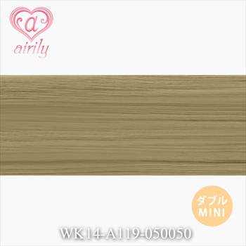 ダブル毛束 ミニ グラスゴールド / 幅50cm*長さ50cm