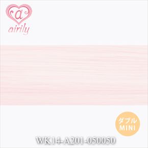 ダブル毛束 ミニ マシュマロピーチ / 幅50cm*長さ50cm