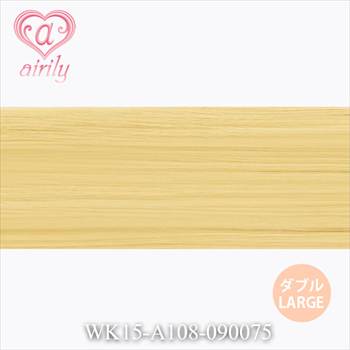 ダブル毛束 ラージ クレッセントゴールド / 幅90cm*長さ75cm