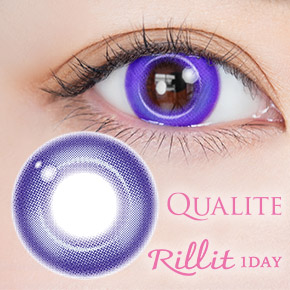 クオリテ リリット きまぐれバイオレット(1day，6枚，PWR 0.00～-8.00)